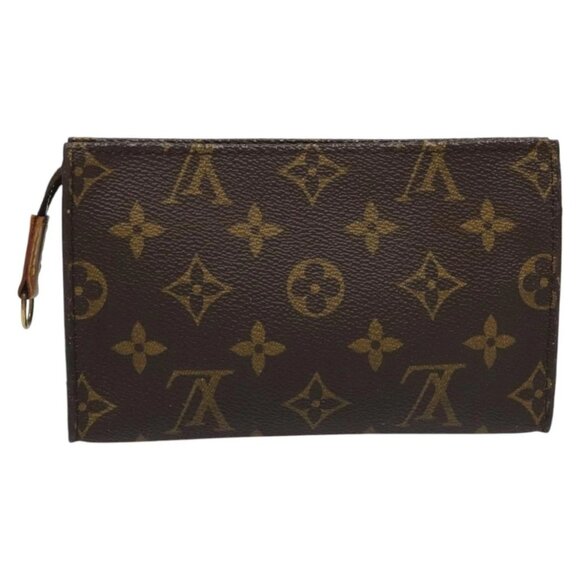 LOUIS VUITTON Monogram Bucket PM Accessory Pouch LV Auth 111829 - Picture 2 of 16